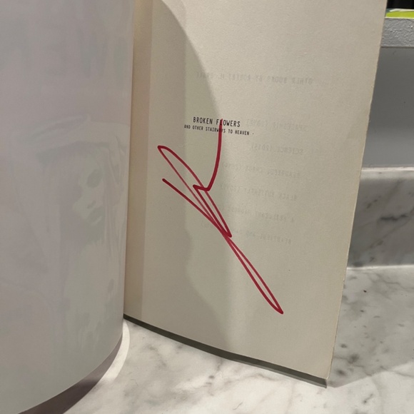 Signed First Edition Broken Flowers by R.M. Drake - Picture 3 of 5
